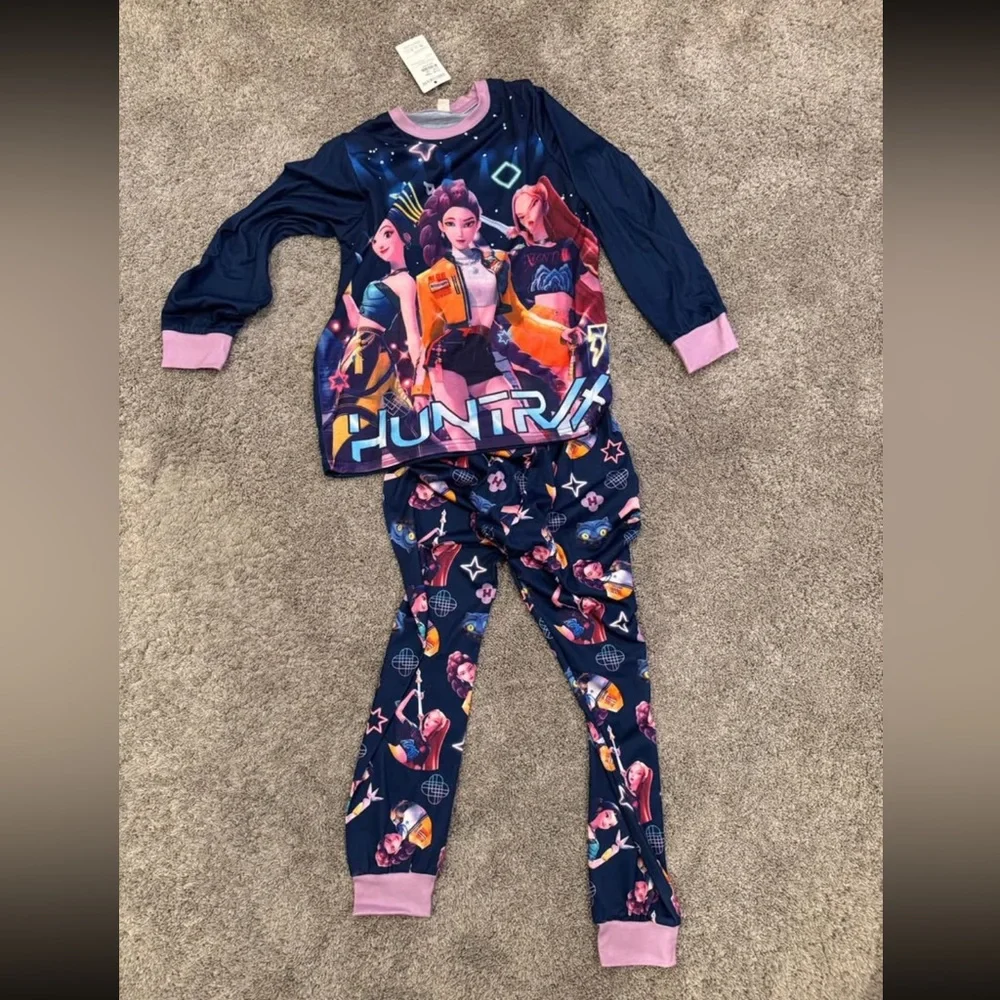 K-POP Demon Hunters Pajamas Size Kids 10/12